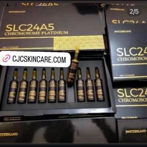 SLC24A5 CHROMOSOME  PLATINUM SKIN WHITENING INJECTION