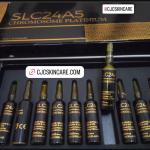 SLC24A5 CHROMOSOME  PLATINUM SKIN WHITENING INJECTION